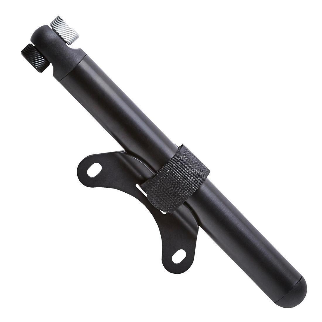 Compact Road Bike Hand Pump, Black, No Color, large image number 7