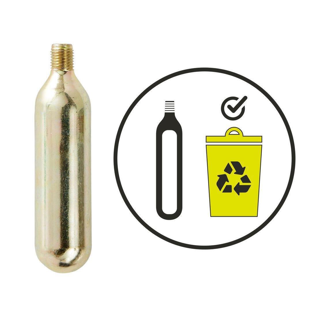 Mountain Bike CO2 Pump with Cartridge, No Color, large image number 1