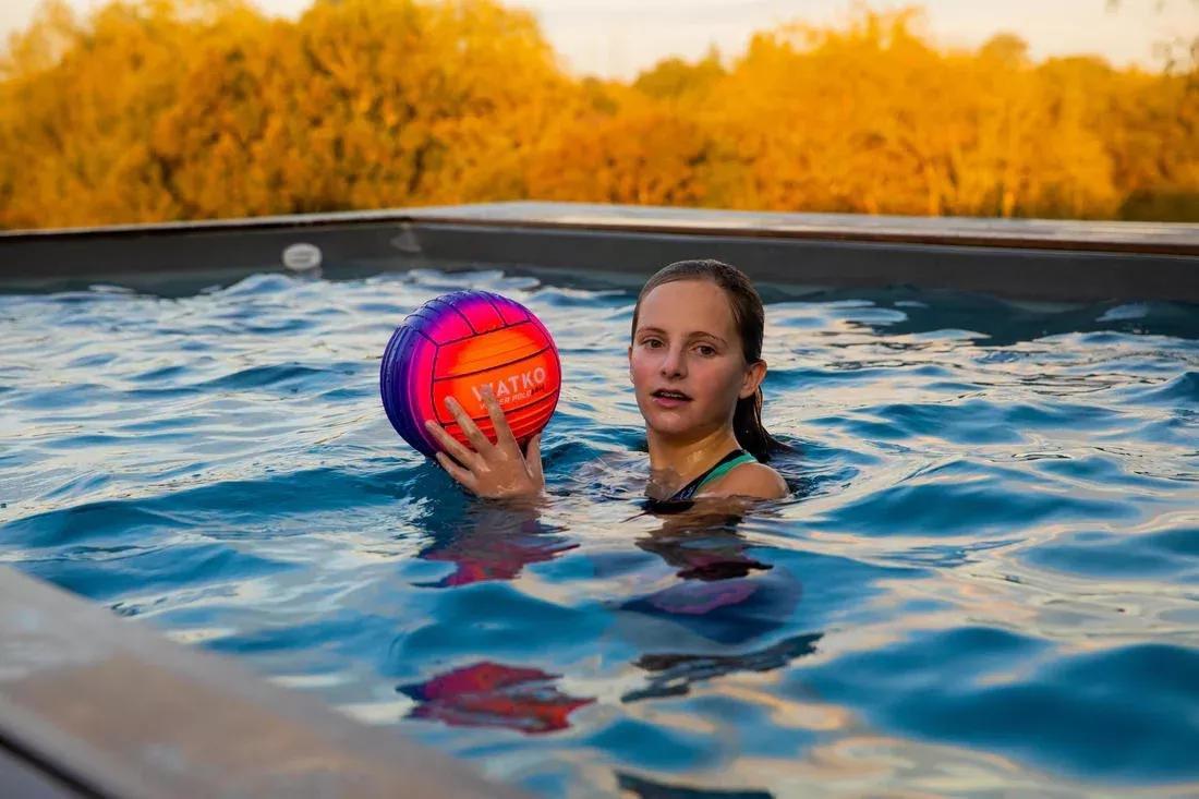 Pool Ball, Orange, No Color, large image number 13