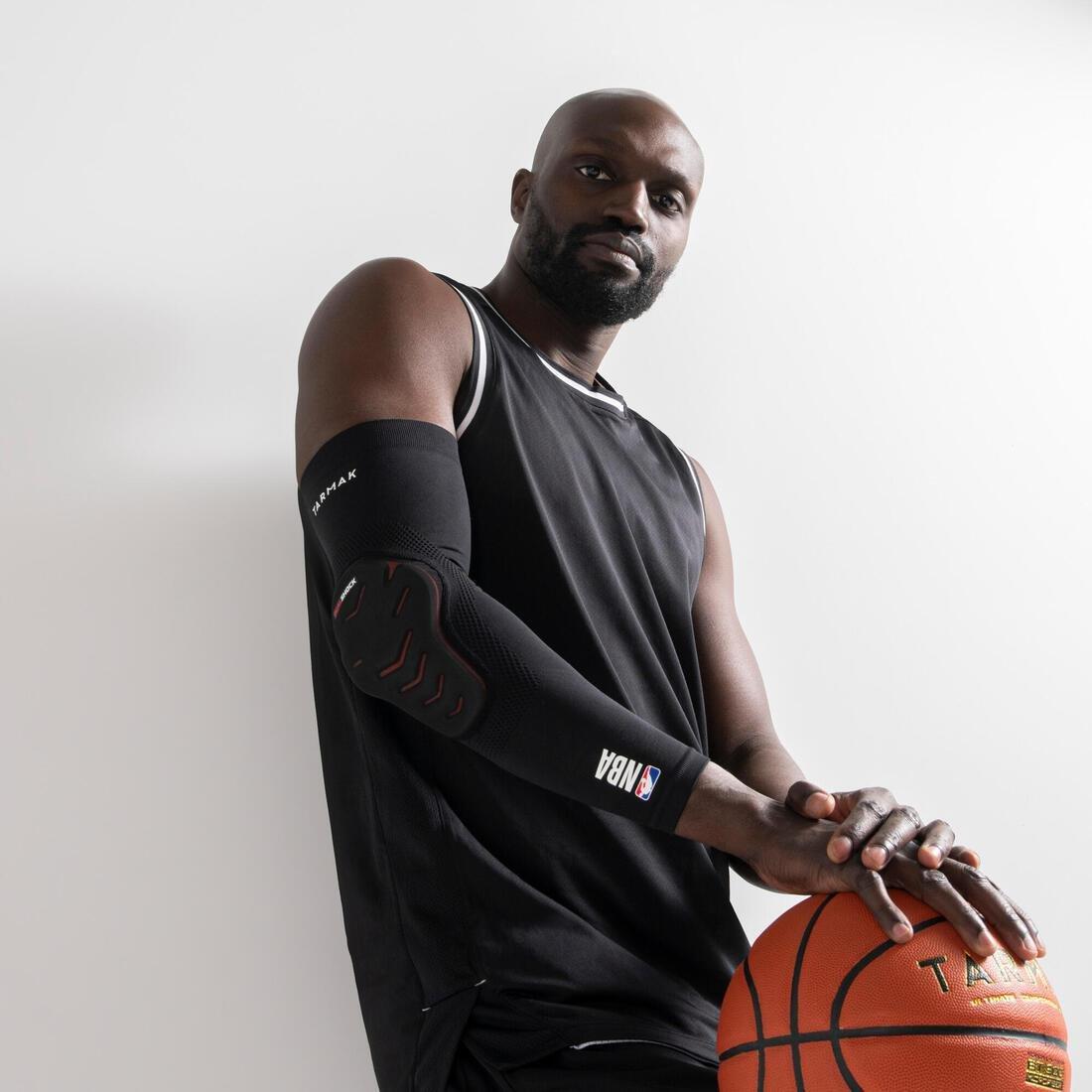 Adult Protective Basketball Arm Sleeve - Dualshock, Black, , large image number 9