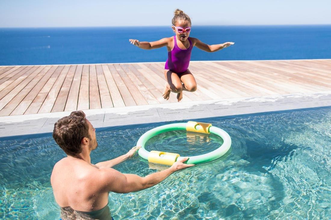 Blue Foam Noodle, Cyan, No Color, large image number 2