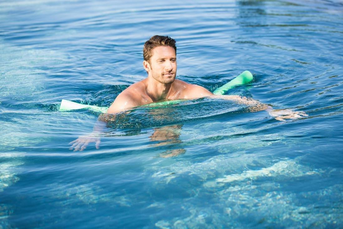 Blue Foam Noodle, Cyan, No Color, large image number 4