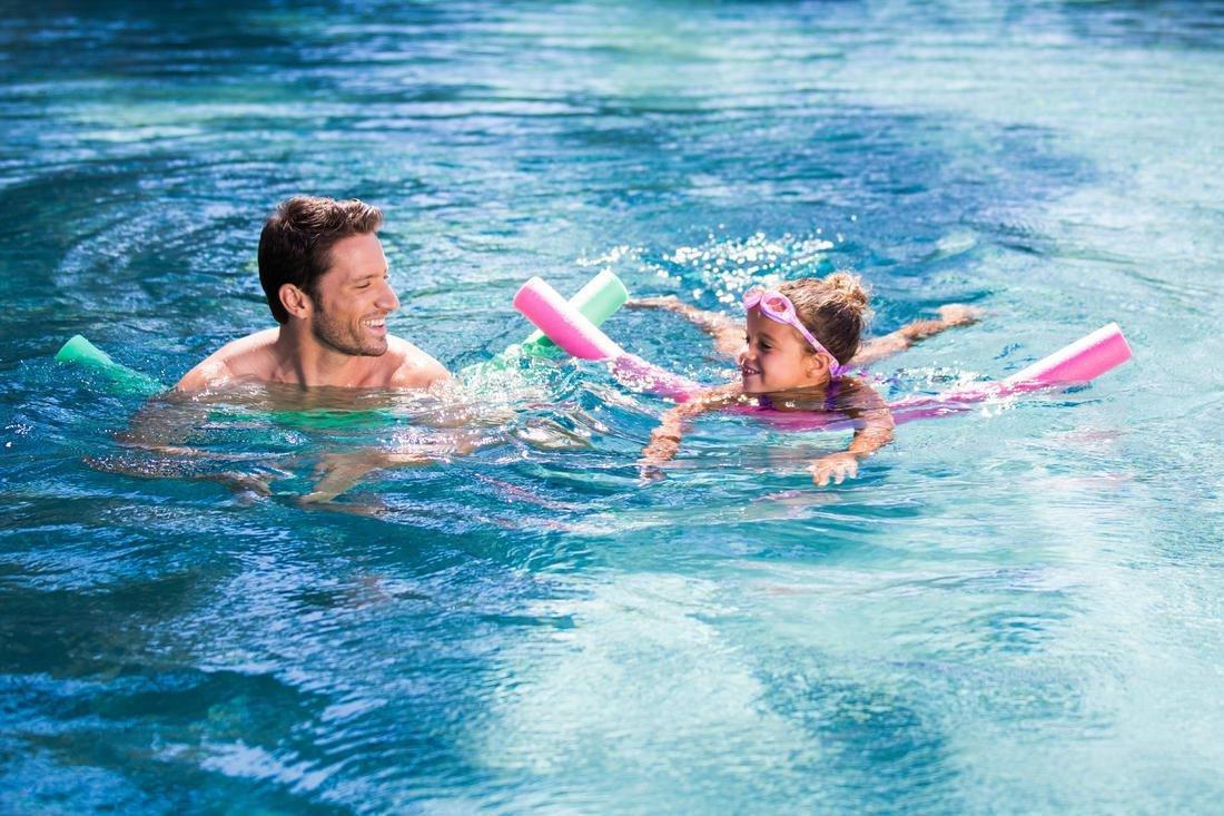 Blue Foam Noodle, Cyan, No Color, large image number 10