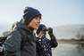 QUECHUA - Kids Unisex Waterproof Winter Hiking Jacket - Sh100 -3.5C - 7-15 Years, Black