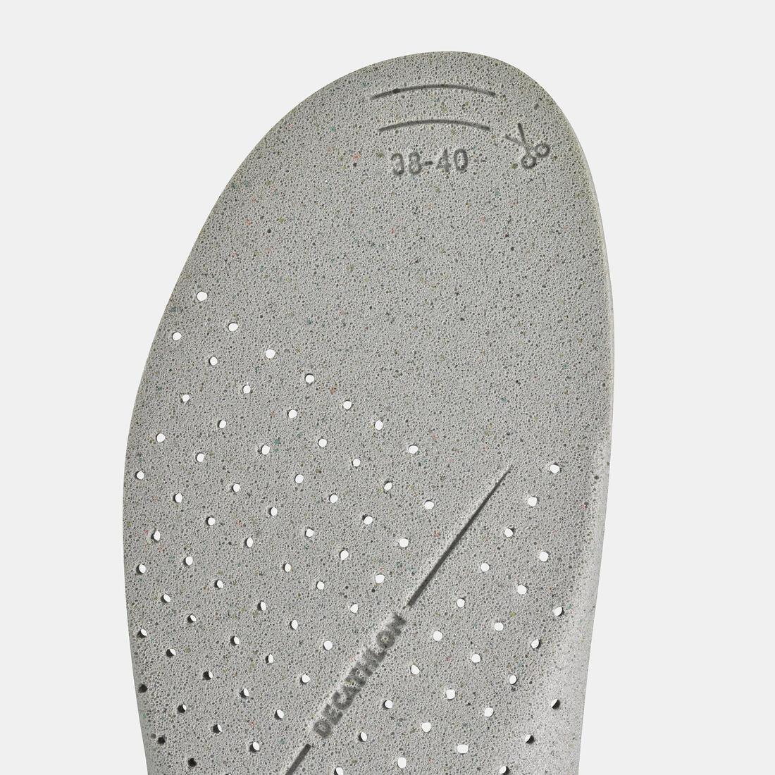 Hiking Insoles, HIKE 100, Pewter, No Color, large image number 11