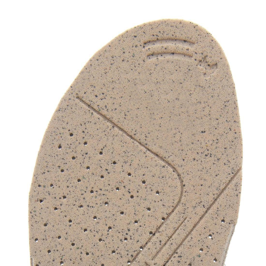 Leather Walking Insoles, Beige, No Color, large image number 3