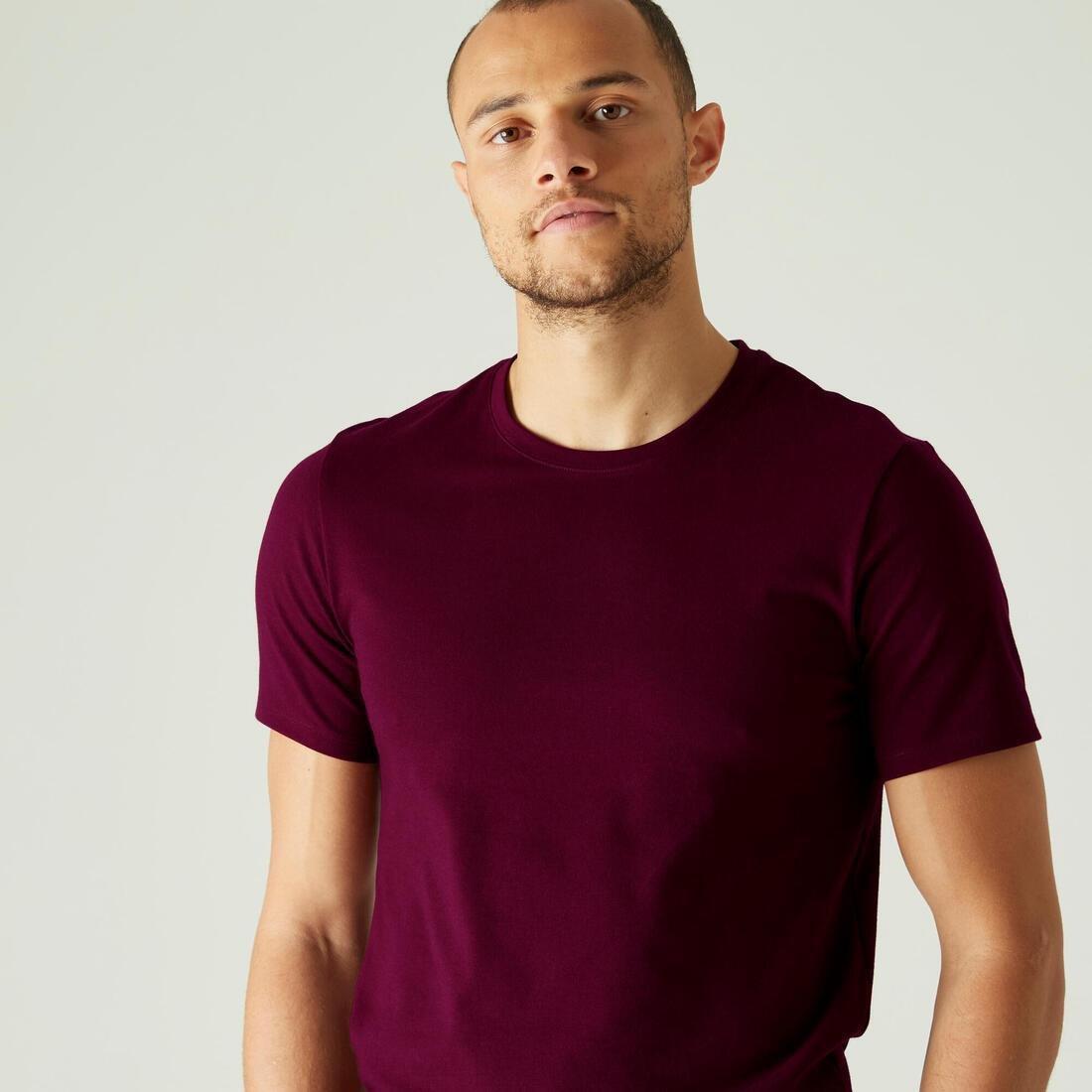 Men Slim-Fit Stretch Cotton Fitness T-Shirt, Asphalt Blue, , large image number 11