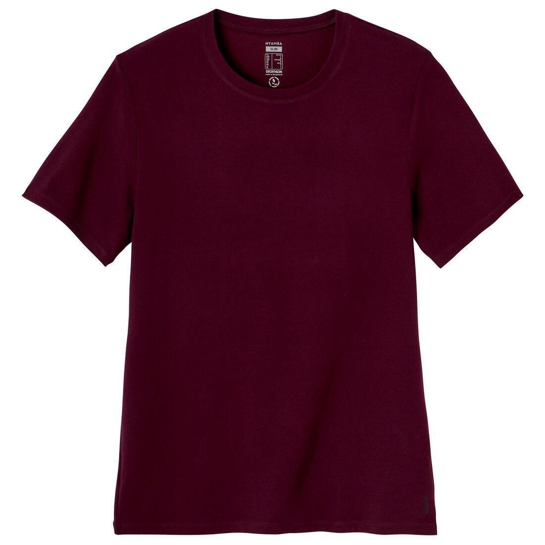 Men Slim-Fit Stretch Cotton Fitness T-Shirt, Asphalt Blue, , large image number 12