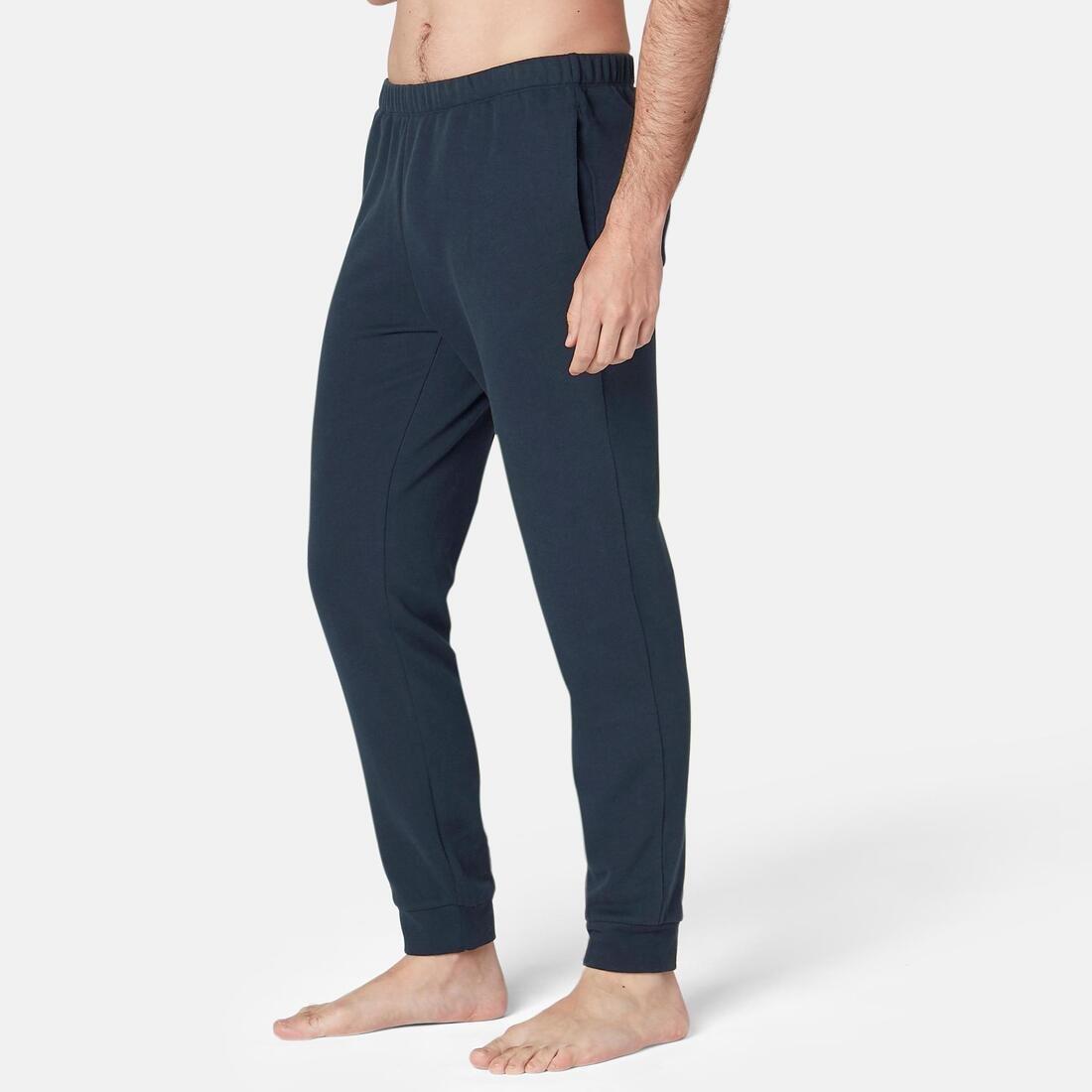 Fitness Fleece Jogging Bottoms, Black, , large image number 6