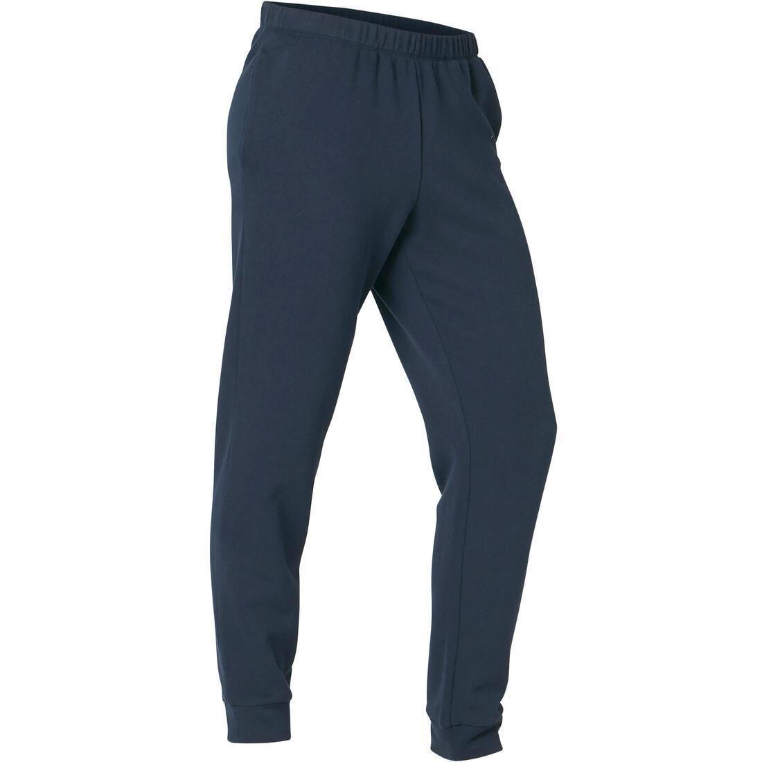 Fitness Fleece Jogging Bottoms, Black, , large image number 13