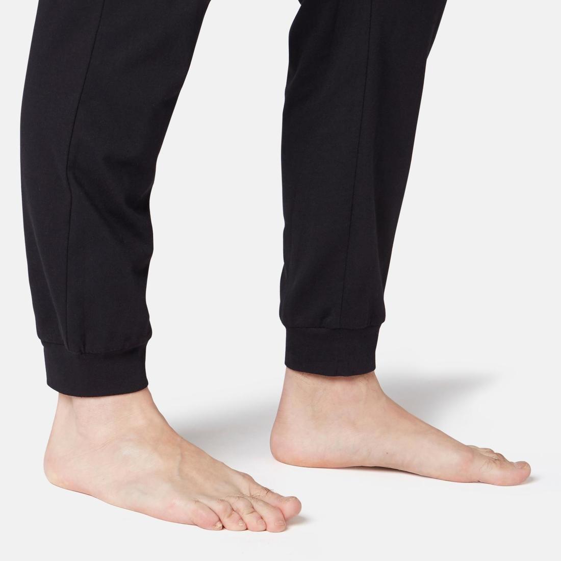 Fitness Jogging Bottoms with Gathe Ankles, Grey, No Color, large image number 5
