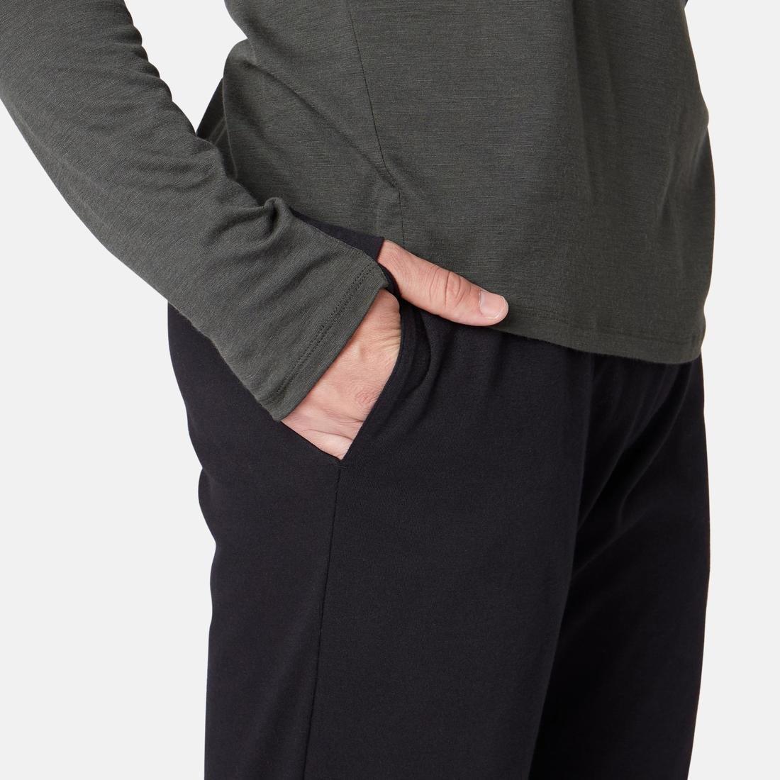 Fitness Jogging Bottoms with Gathe Ankles, Grey, No Color, large image number 6