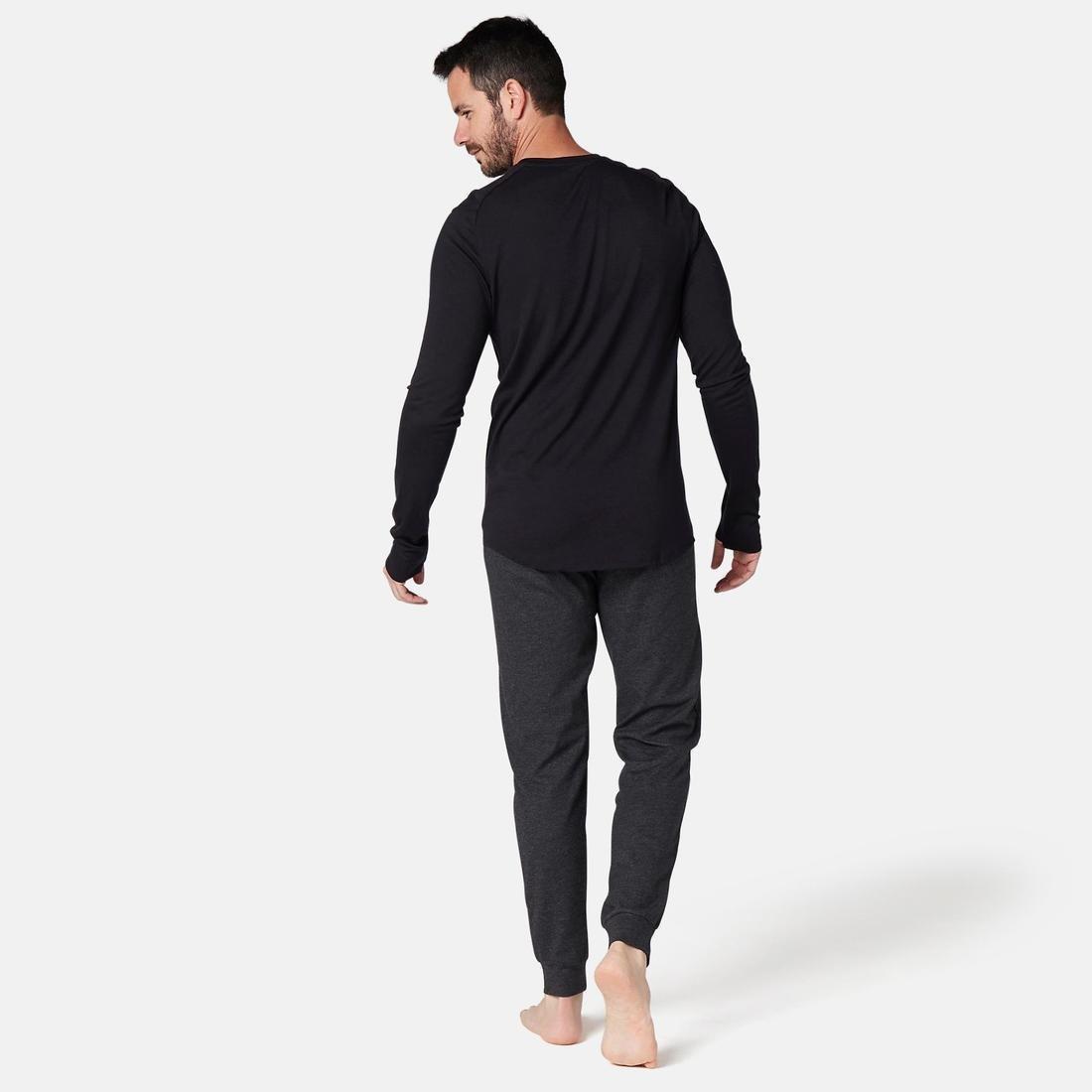 Fitness Jogging Bottoms with Gathe Ankles, Grey, No Color, large image number 11