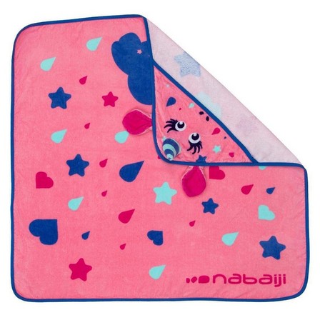 NABAIJI - Baby Pool Towel With Hood -  Unicorn Print