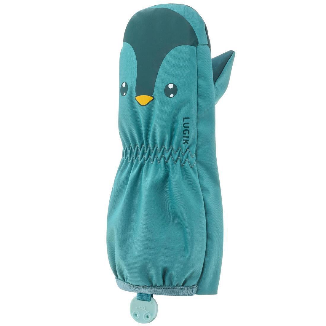 PURPLE Baby Ski Mittens - WARM LUGIKLIP Turquoise, , large image number 0