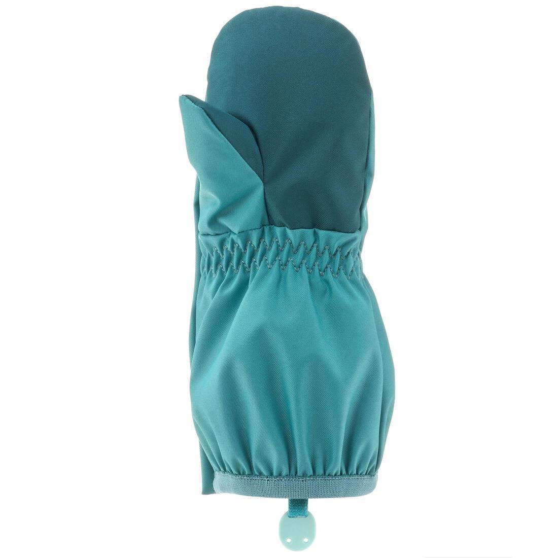 PURPLE Baby Ski Mittens - WARM LUGIKLIP Turquoise, , large image number 1