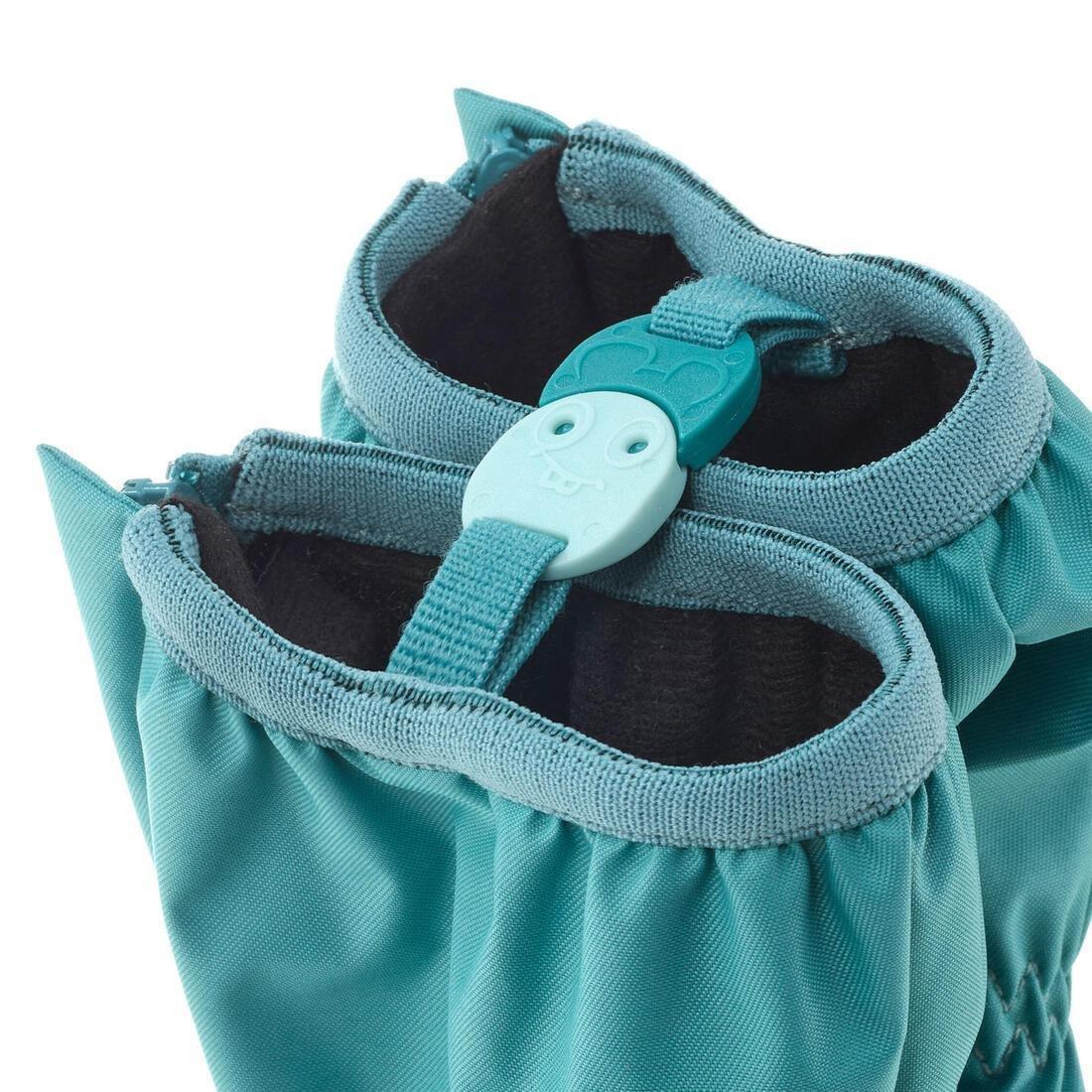 PURPLE Baby Ski Mittens - WARM LUGIKLIP Turquoise, , large image number 4