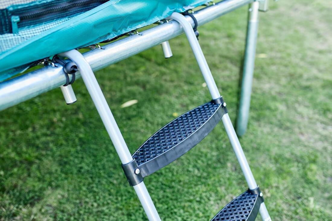 3-Step Trampoline Ladder, Black, No Color, large image number 1
