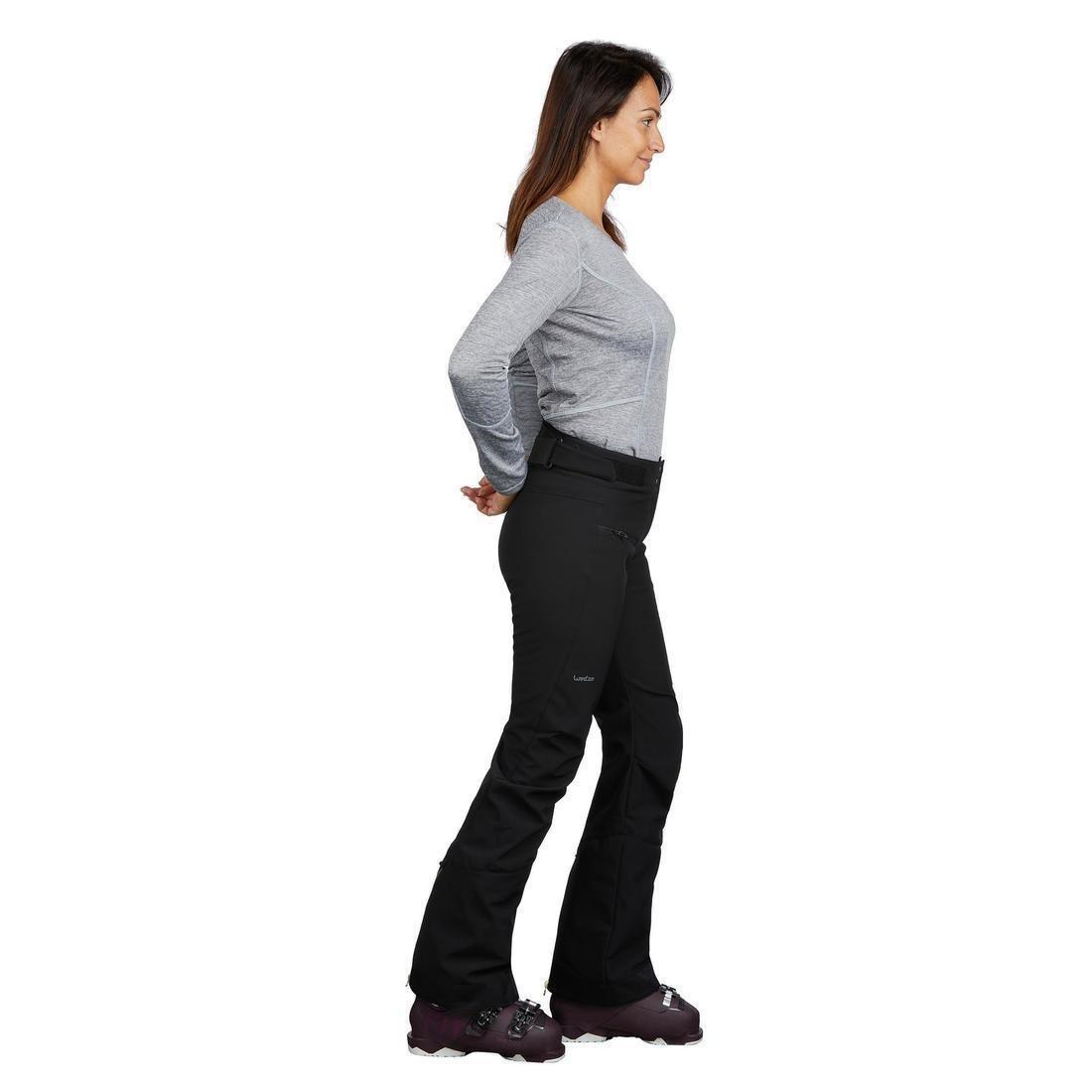 Women's Downhill Ski Trousers, Black, , large image number 7