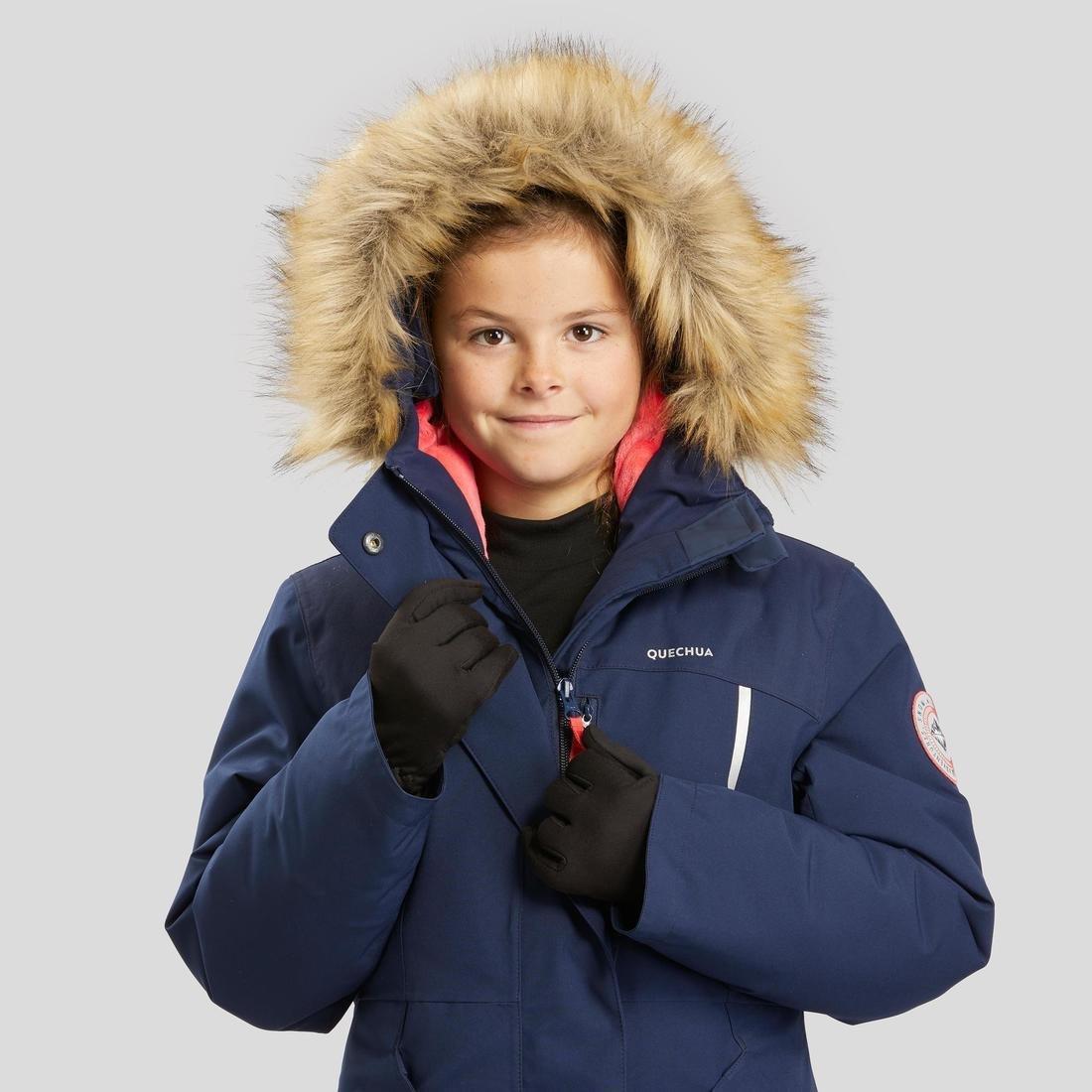 NAVY BLUE PARKA CHAUDE ET IMPERM?�ABLE DE RANDONN?�E - SH900 -17?�C - ENFANT 7-15 ANS, , large image number 2