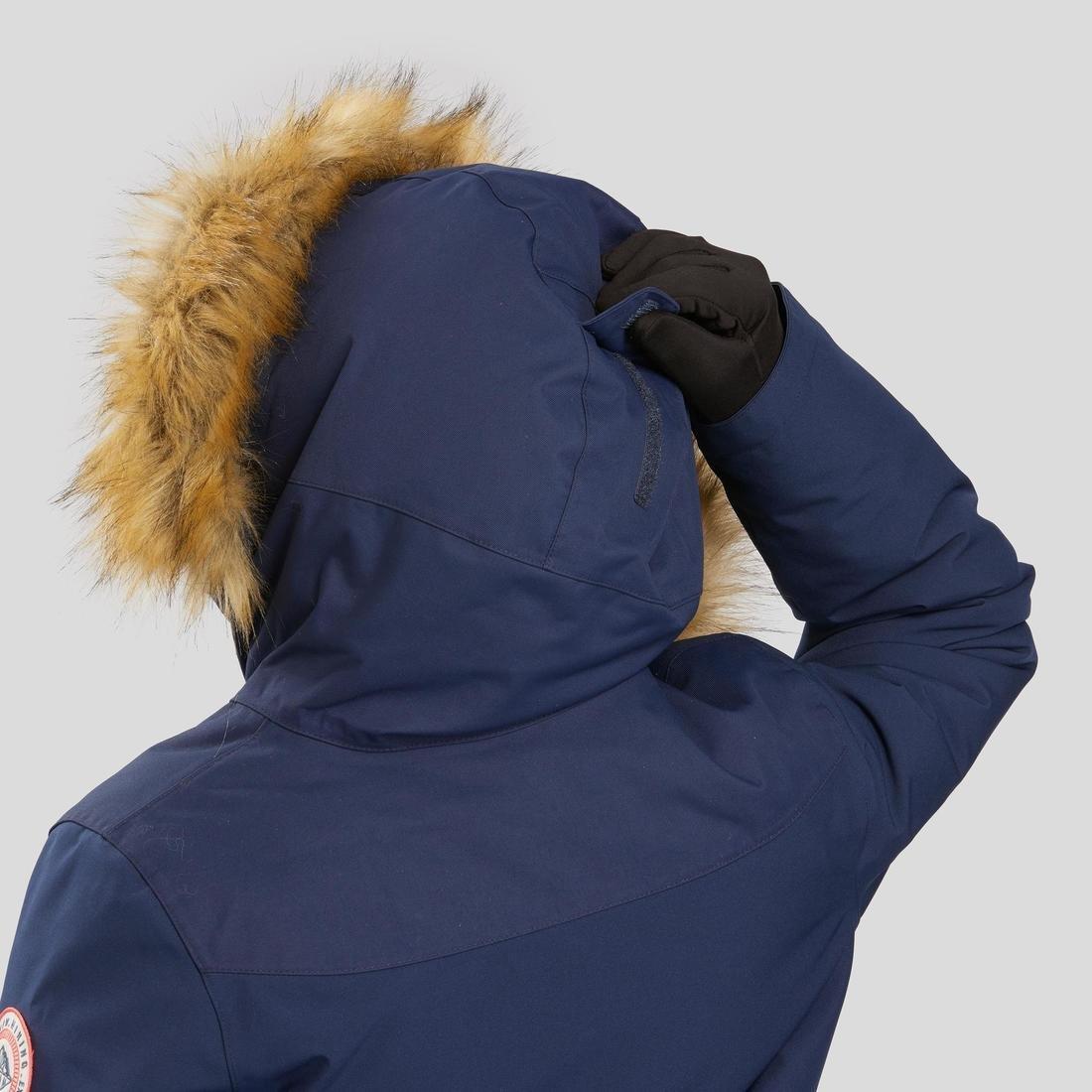 NAVY BLUE PARKA CHAUDE ET IMPERM?�ABLE DE RANDONN?�E - SH900 -17?�C - ENFANT 7-15 ANS, , large image number 3