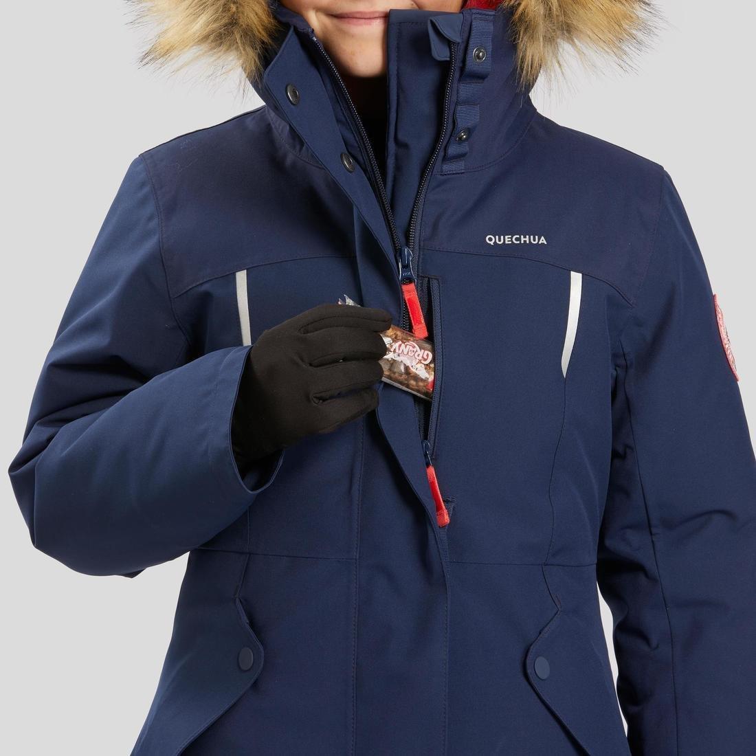 NAVY BLUE PARKA CHAUDE ET IMPERM?�ABLE DE RANDONN?�E - SH900 -17?�C - ENFANT 7-15 ANS, , large image number 6