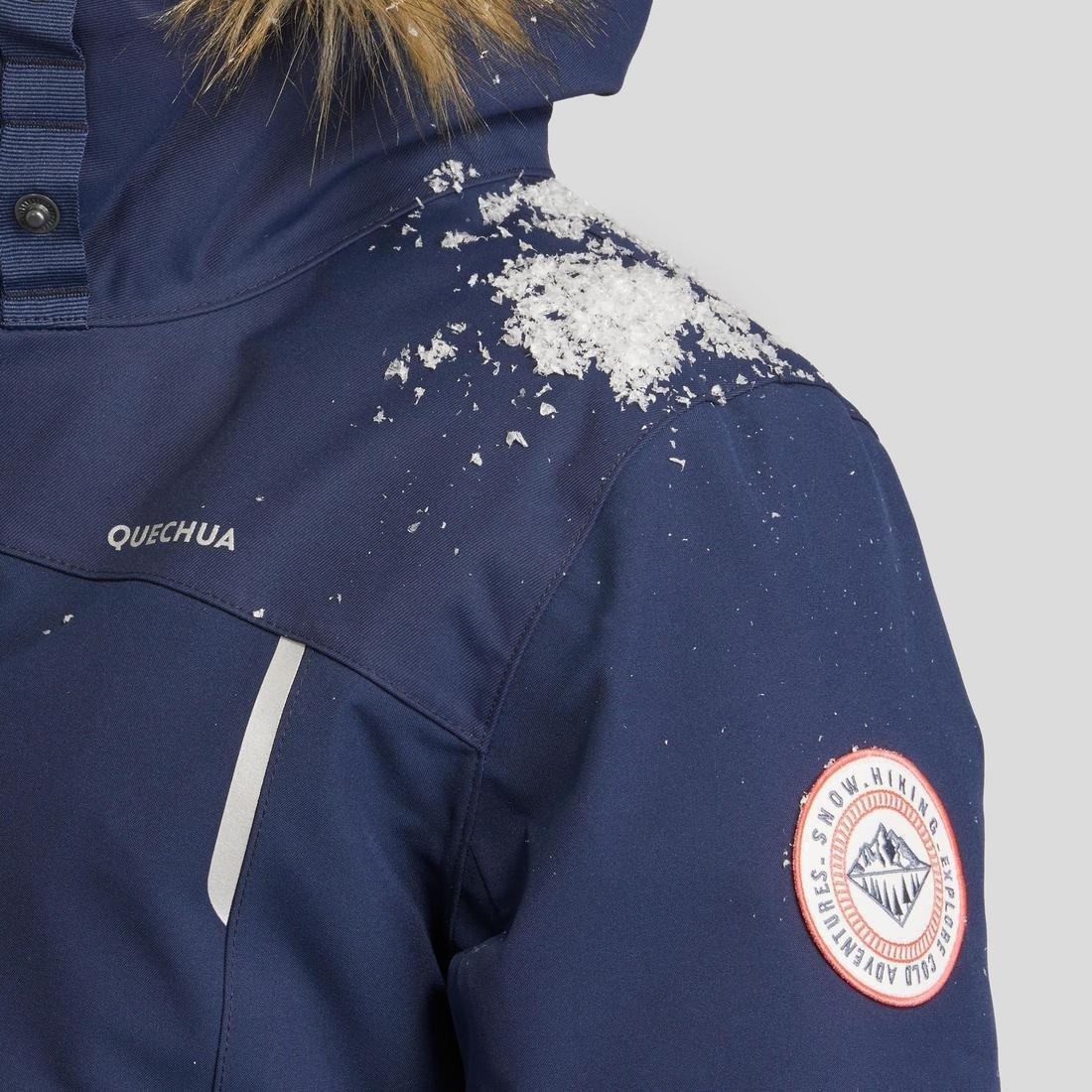 NAVY BLUE PARKA CHAUDE ET IMPERM?�ABLE DE RANDONN?�E - SH900 -17?�C - ENFANT 7-15 ANS, , large image number 7