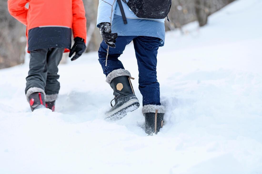 NAVY BLUE PARKA CHAUDE ET IMPERM?�ABLE DE RANDONN?�E - SH900 -17?�C - ENFANT 7-15 ANS, , large image number 12