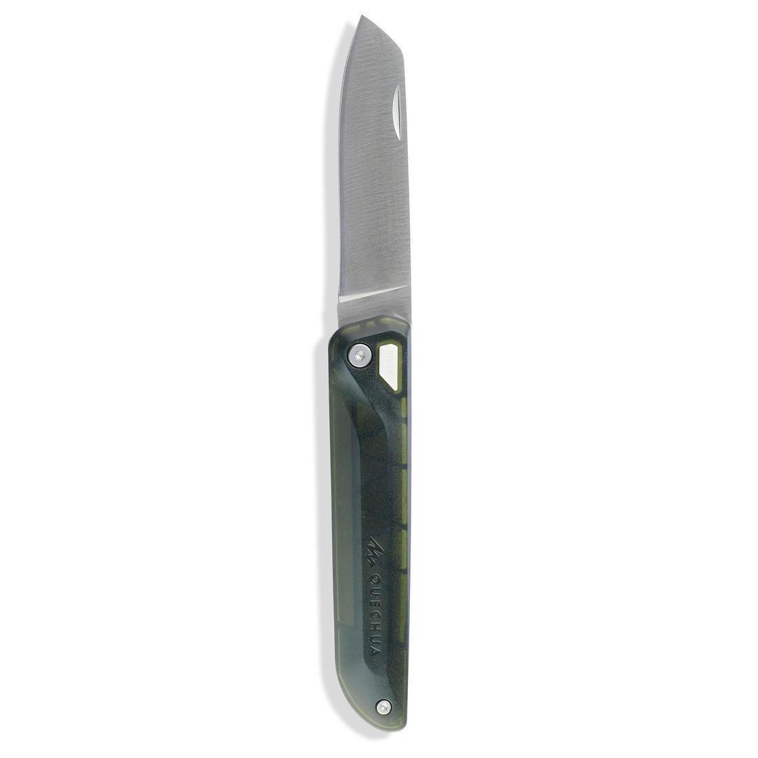 Hiking Knife MH100 with Blade Lock, Sage Green, No Color, large image number 0