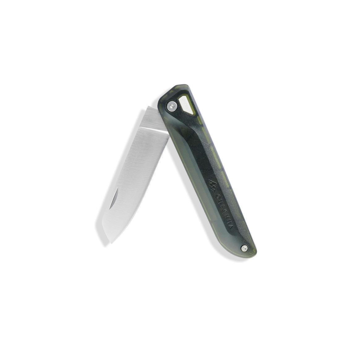 Hiking Knife MH100 with Blade Lock, Sage Green, No Color, large image number 9
