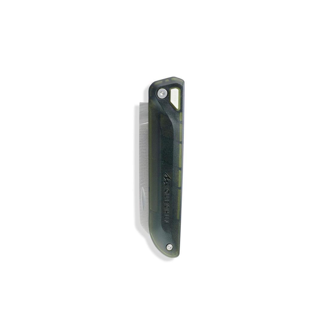 Hiking Knife MH100 with Blade Lock, Sage Green, No Color, large image number 10