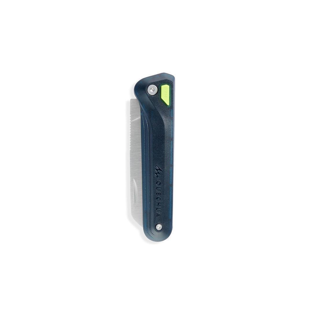 TEAL BLUE Kids' Hiking Knife (Age 7+) MH100 Junior with Blade Lock, No Color, large image number 5