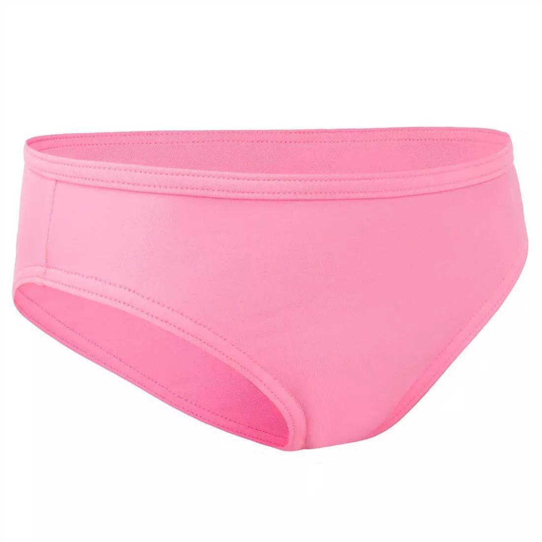 FLUO BUBBLEGUM PINK LITTLE GIRL'S Swimsuit bottoms MADI 100, No Color, large image number 2