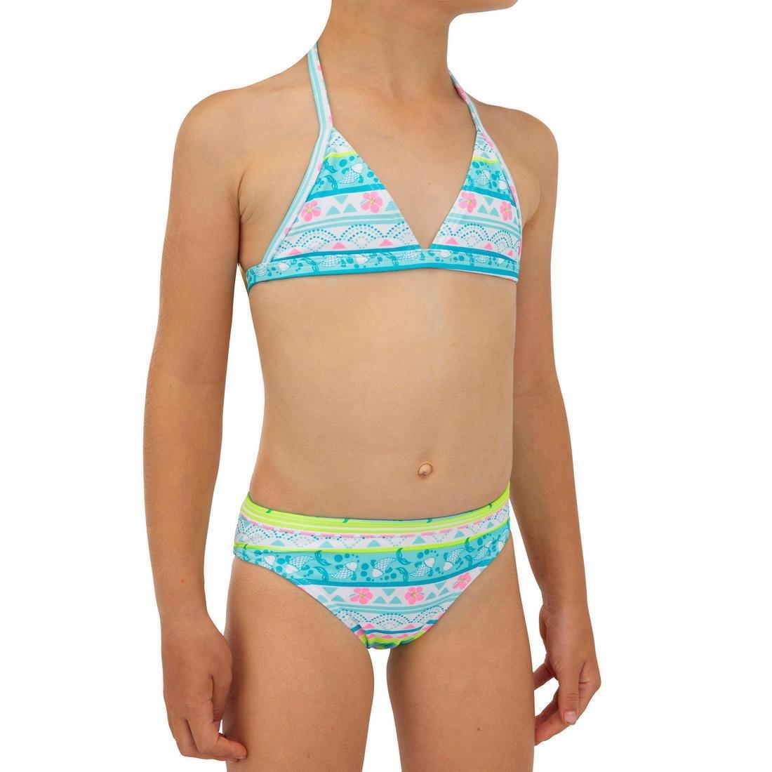 Two-Piece Triangle Swimsuit Tina100 , Turquoise, , medium