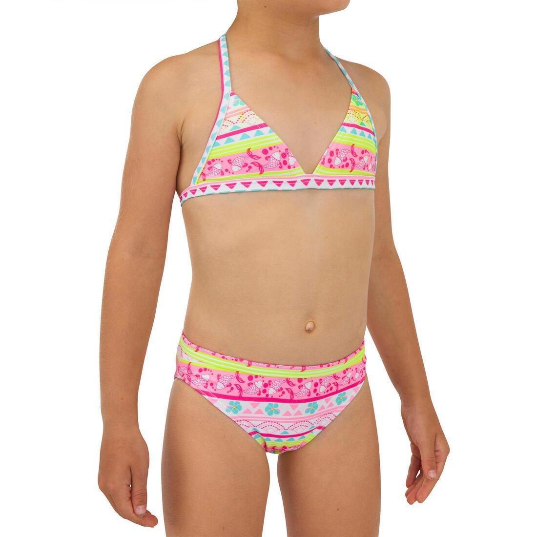 Two-Piece Triangle Swimsuit Tina100 , Turquoise, , large image number 2