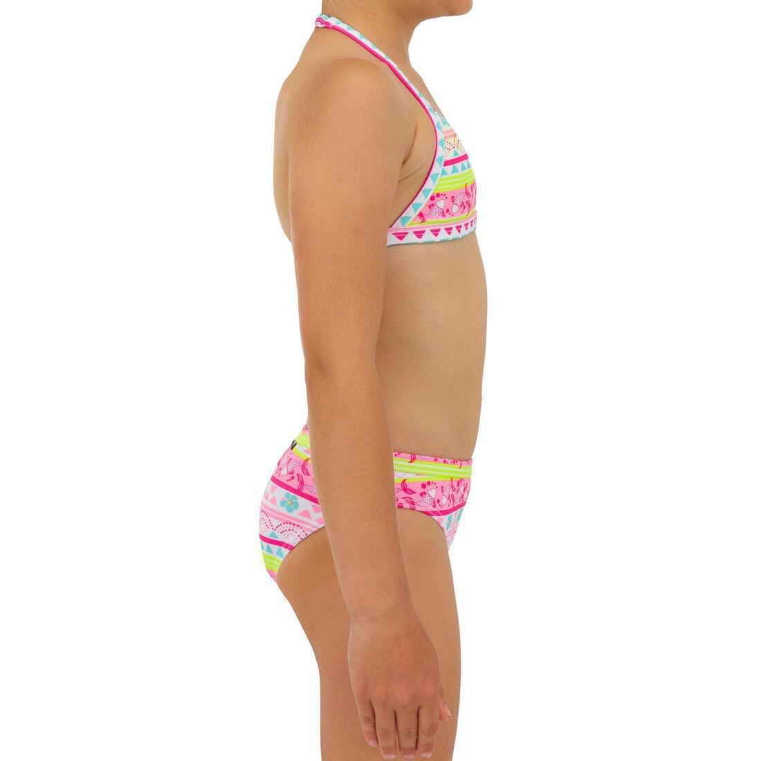 Two-Piece Triangle Swimsuit Tina100 , Turquoise, , large image number 12