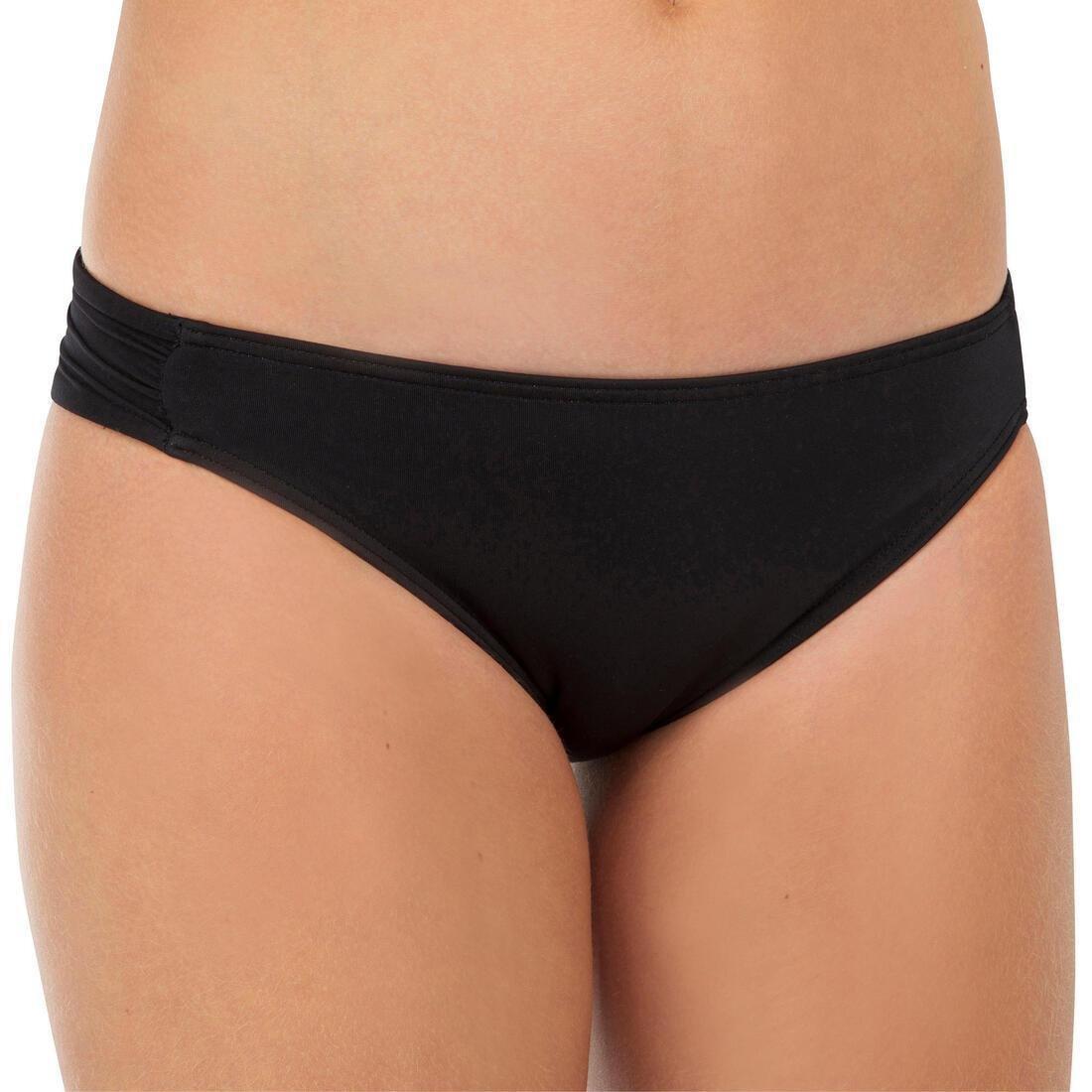 Girls Surf Swimsuit Bottoms Malou500, Black, , medium