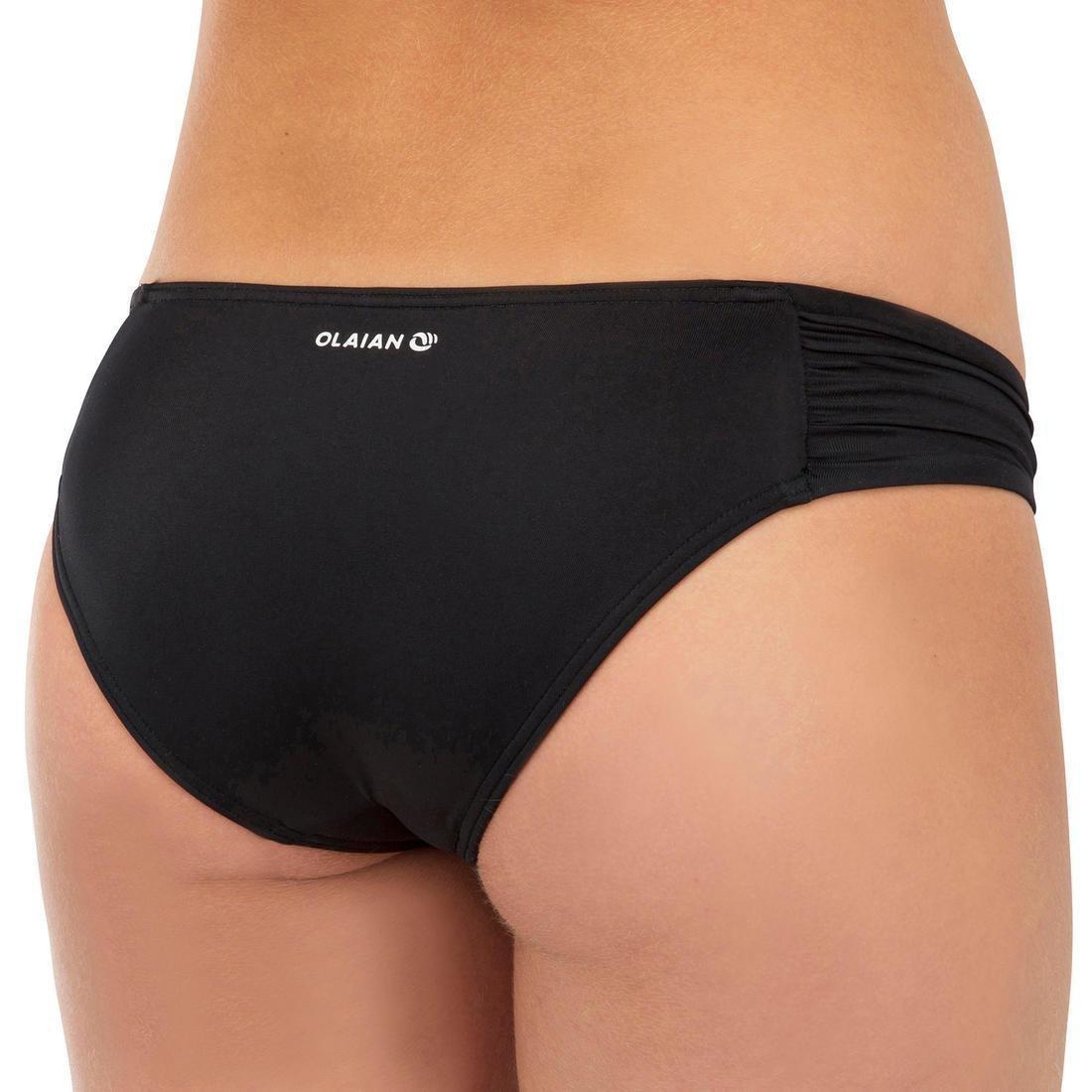 Girls Surf Swimsuit Bottoms Malou500, Black, , large image number 11