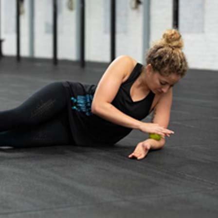 Massage Ball, Fluo Green, No Color, large image number 2