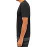 OLAIAN - Mens Surfing Short-Sleeve Anti-Uv Water T-Shirt, Black