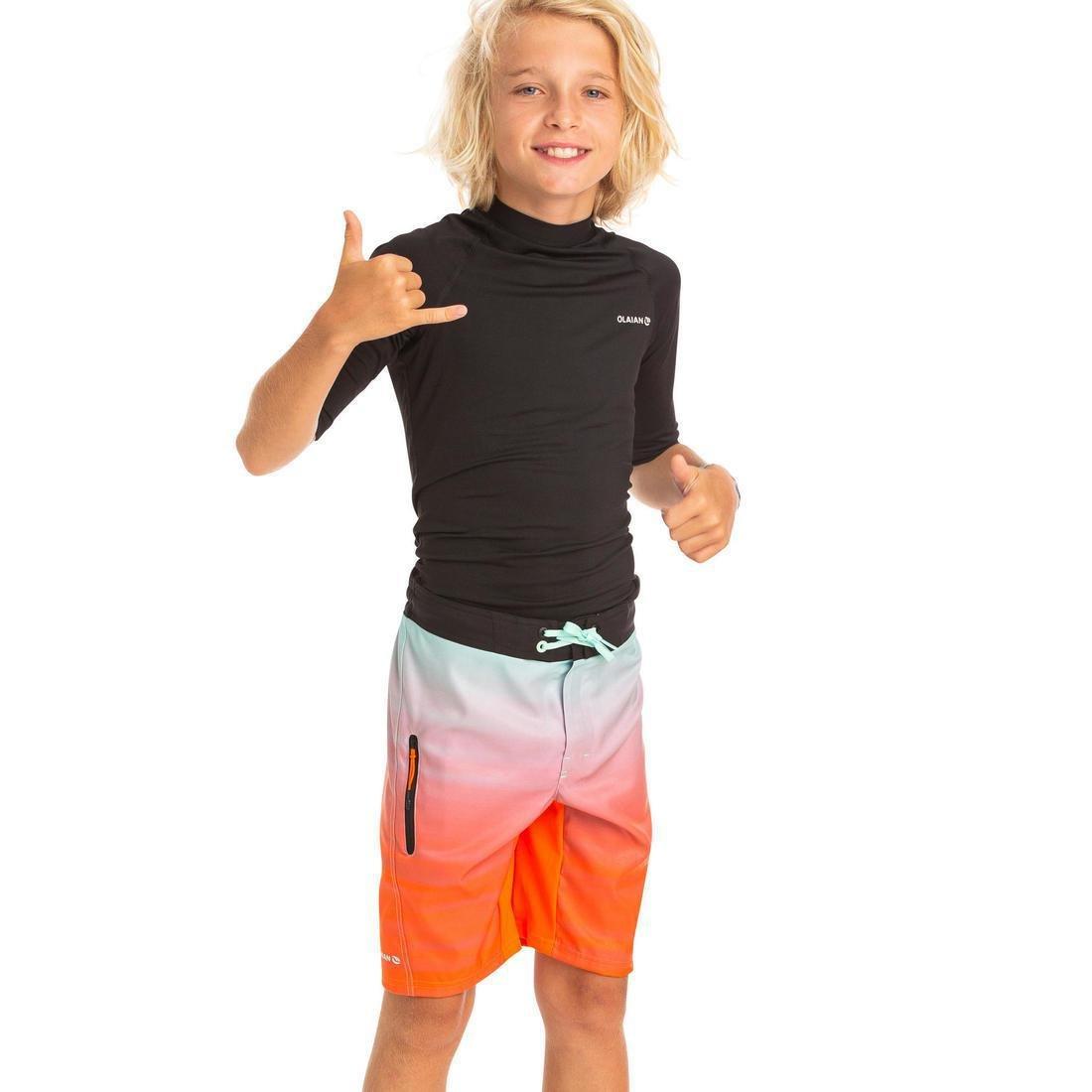 Anti-UV T-shirt 100, Black, , large image number 4