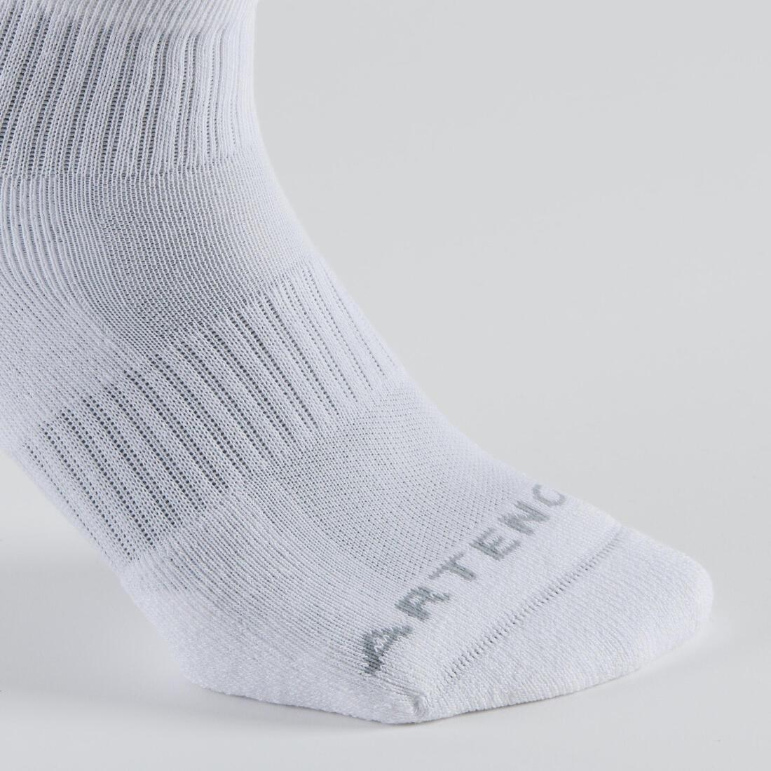 Rs800 Adult Mid Sports Socks 3-Pack, Grey, No Color, large image number 10