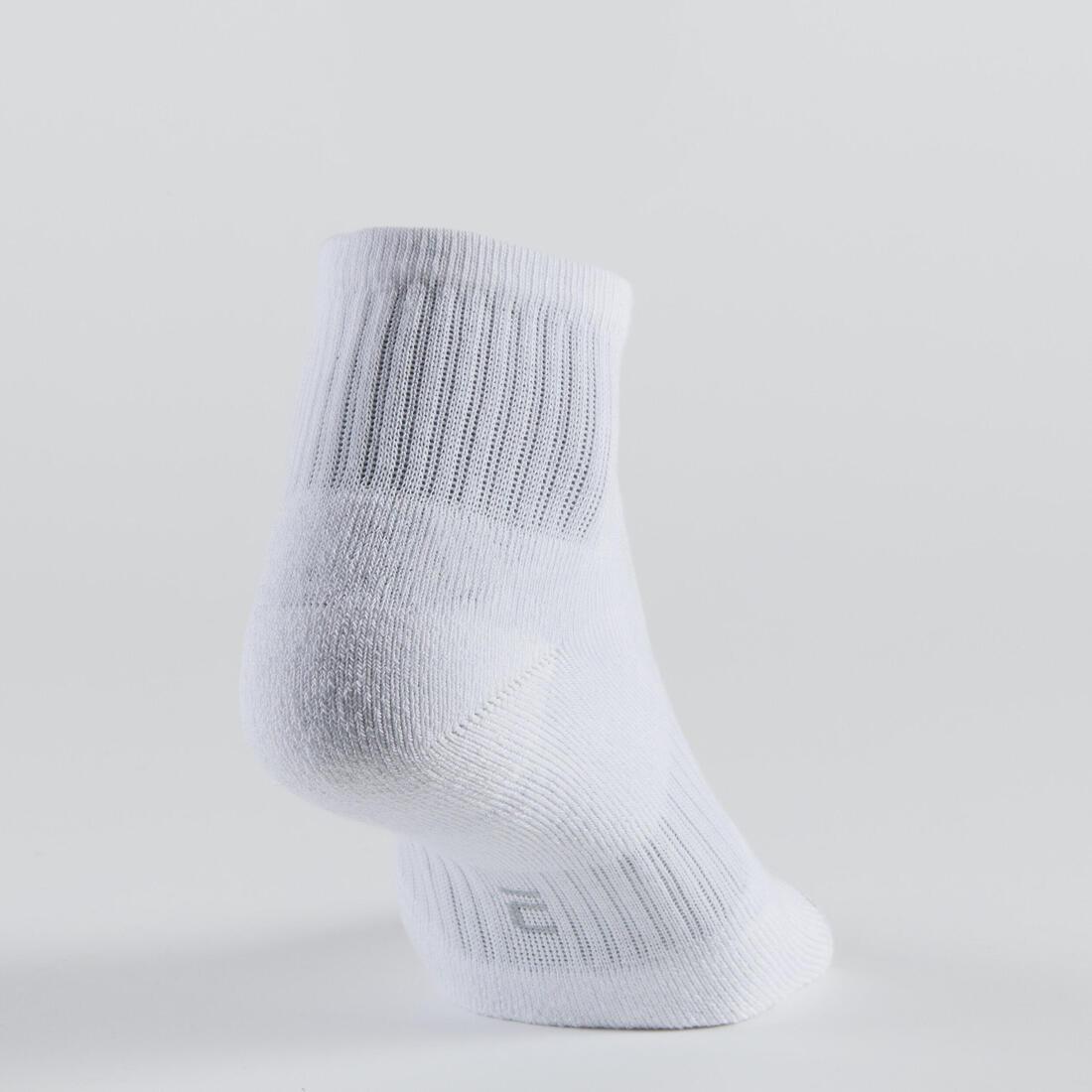 Rs800 Adult Mid Sports Socks 3-Pack, Grey, No Color, large image number 12