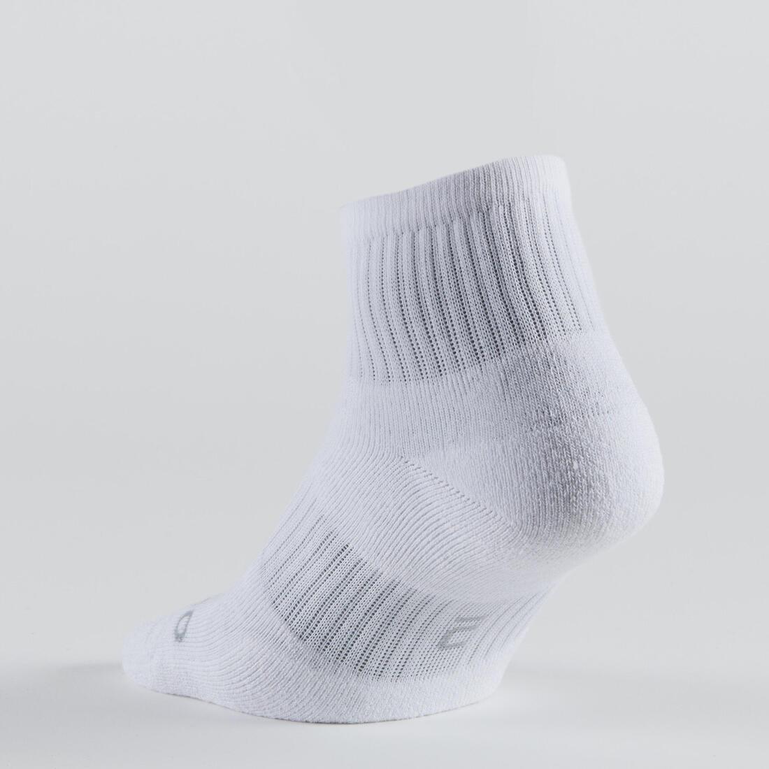 Rs800 Adult Mid Sports Socks 3-Pack, Grey, No Color, large image number 14