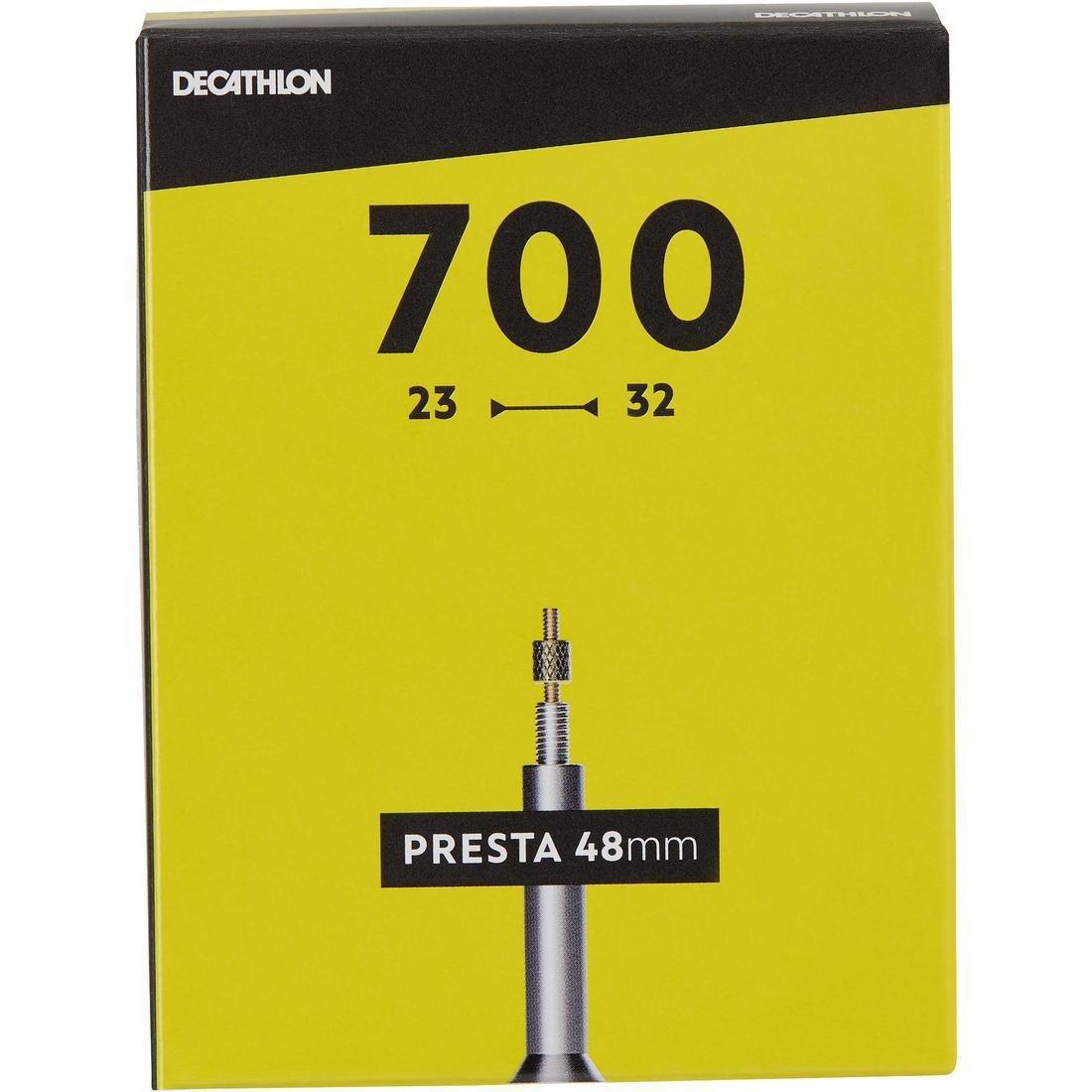 Bike Inner Tube, Presta, No Color, large image number 1