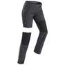FORCLAZ - Women's Mountain Trekking Modular Trousers - TREK 100, Carbon Grey
