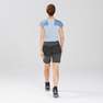 FORCLAZ - Women's Mountain Trekking Modular Trousers - TREK 100, Carbon Grey