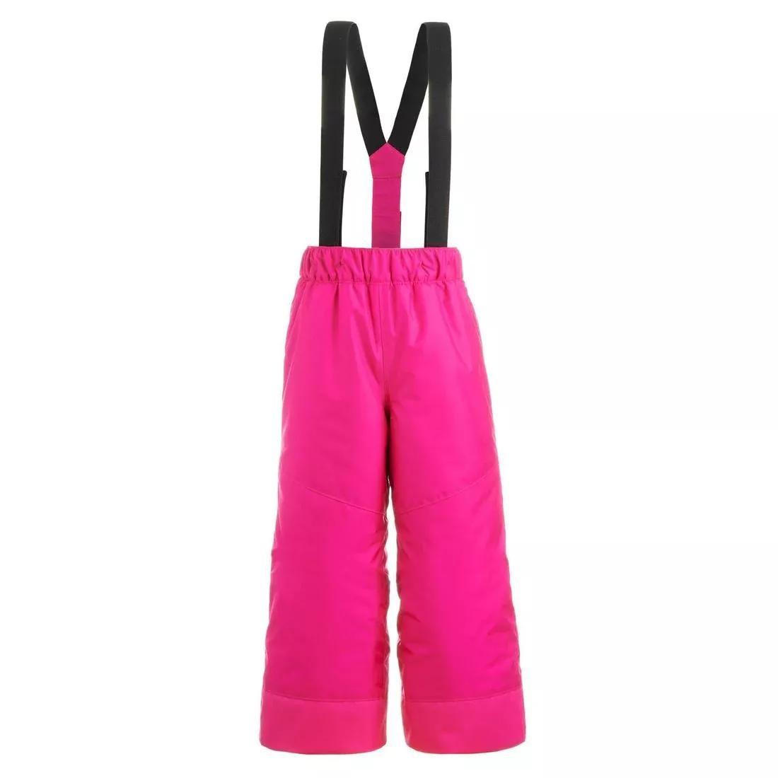 Kids' Ski Trousers, Fuchsia, No Color, large image number 2