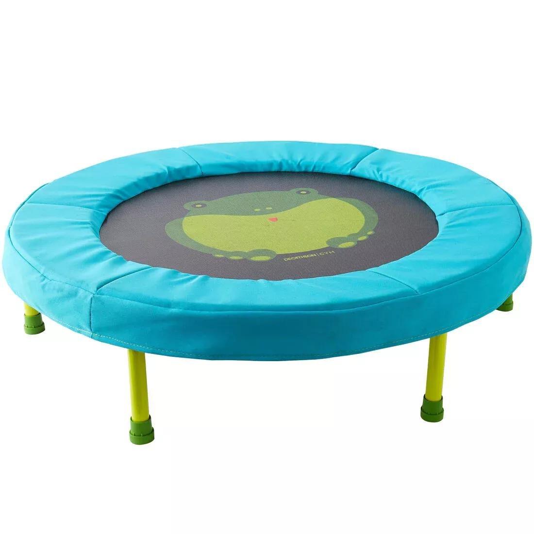 DOMYOS - Kids Unisex Gym Mini Trampoline, Multicolour