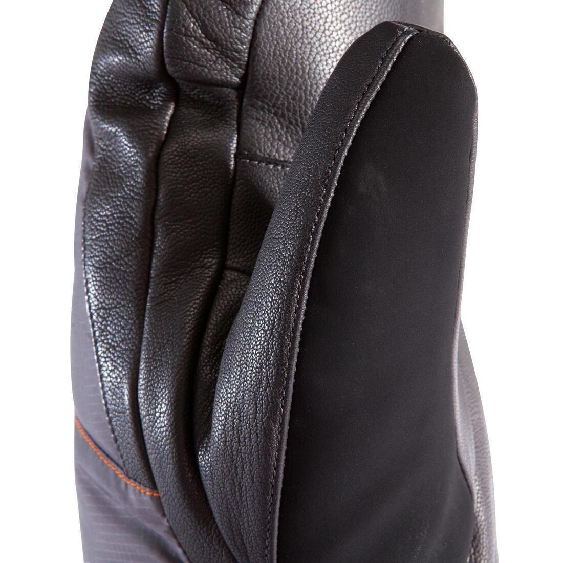 Down Mountaineering Mitts, Makalu 2, Charcoal Grey, No Color, large image number 4